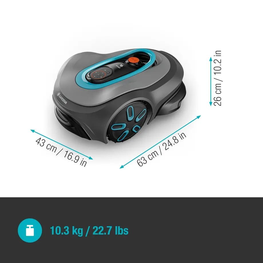 Gardena 19901-32 Robotická kosačka Smart SILENO Max 800 m²
