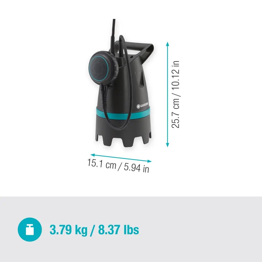 Gardena 9008-47 Čerpadlo odvoňovací pro znečištěnou vodu 10500 BASIC