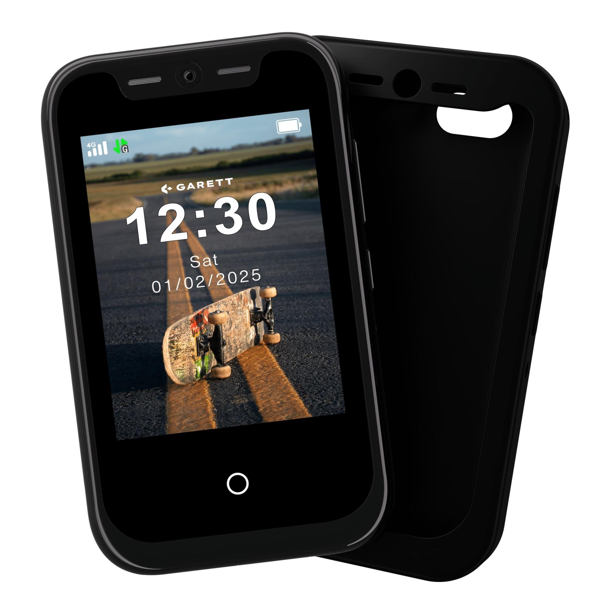 Garett Smartphone OneKid Black - telefon pro děti, s rodičovským dohledem, černý