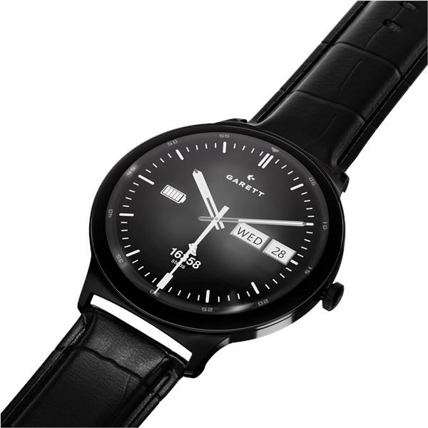 Garett Smartwatch Quantum Black Steel