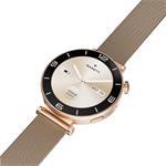 Garett Smartwatch ROSE gold, Mesh steel