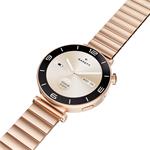 Garett Smartwatch ROSE zlatá, Solid steel