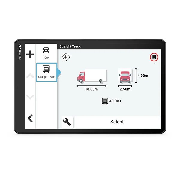 Garmin dezl LGV1010, 10" GPS navigácia pre nákladné vozidlá, s funkciou Live Traffic
