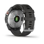 Garmin epix Glass, strieborný/šedý remienok