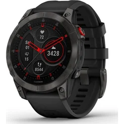 Garmin epix PRO Sapphire, Titán Black/ Black Silicone Band 010-02582-11