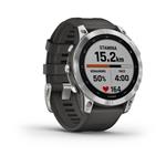 Garmin fenix 7 Glass, strieborný/grafitový remienok