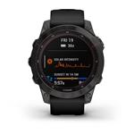 Garmin fenix 7 Sapphire Solar, Titan Black  / Black Band