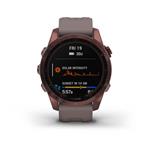 Garmin fenix 7S Sapphire Solar,Titan Dark Bronze  / Grey Band
