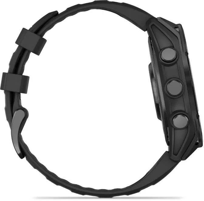 Garmin fenix 8 – 47 mm, AMOLED, SIate Grey, silikonový řemínek