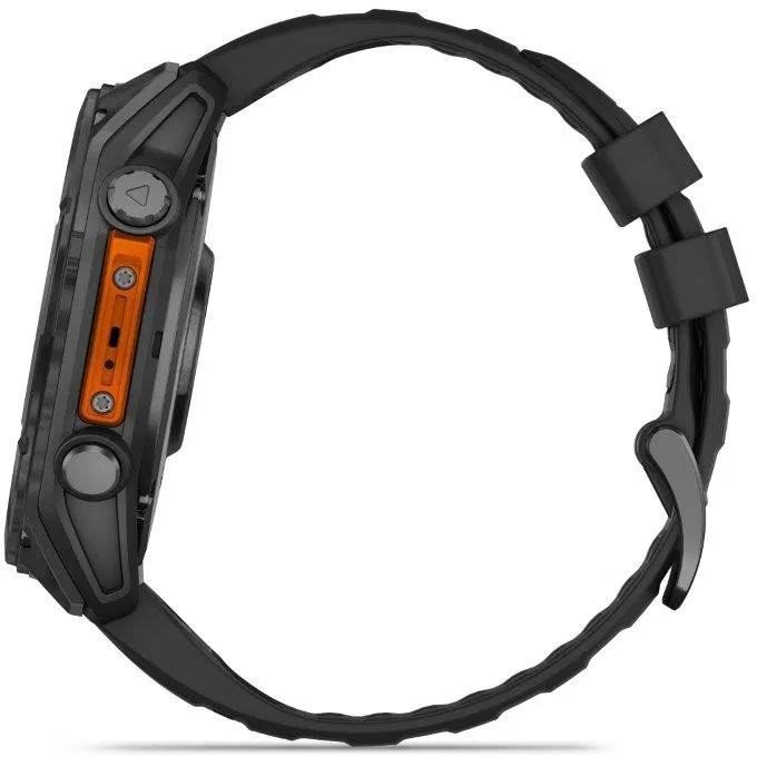 Garmin fenix® 8 – 51 mm, AMOLED, SIate Grey, silikonový řemínek