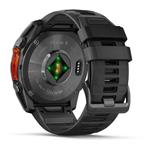 Garmin fenix 8 – 51 mm, AMOLED, SIate Grey, silikonový řemínek