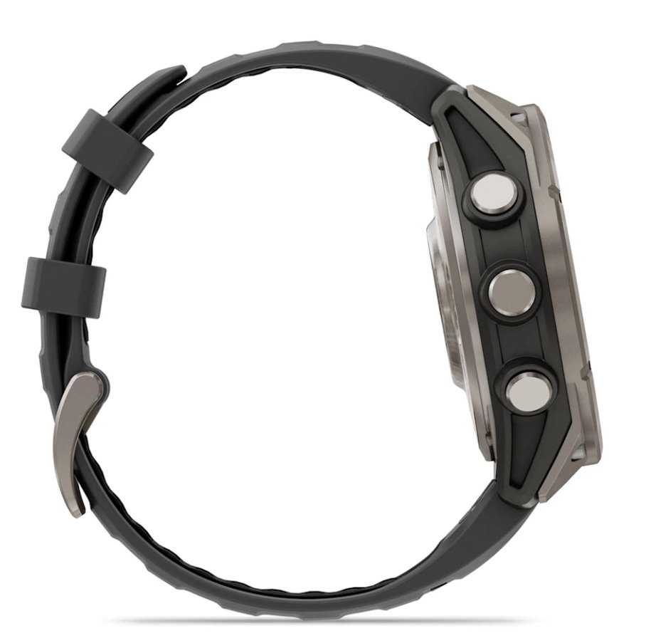 Garmin fenix 8 Pro – 47 mm, AMOLED Saphire,Titanium, černá