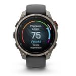 Garmin fenix 8 Pro – 51 mm, AMOLED Sapphire, titan, černá
