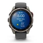Garmin fenix 8 Pro – 51 mm, AMOLED Sapphire, titan, černá