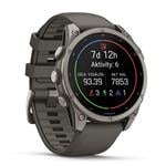 Garmin fenix® 9 – 47 mm, AMOLED, Titanium - Pebble Gray