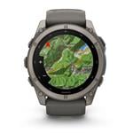 Garmin fenix® 9 – 51 mm, AMOLED, Titanium - Pebble Gray