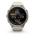 Garmin fenix® 9 Pro – 43 mm, AMOLED, Titanium - Fog Gray