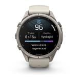 Garmin fenix® 9 Pro – 43 mm, AMOLED, Titanium - Fog Gray