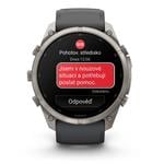 Garmin fenix® 9 Pro – inReach 51 mm, AMOLED, Titanium - Graphite Black