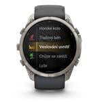 Garmin fenix® 9 Pro – inReach 51 mm, AMOLED, Titanium - Graphite Black
