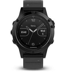 Garmin Fenix5 Sapphire Black Optic Black band