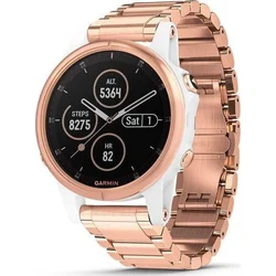 Garmin fenix5S Plus Sapphire White, Rose Gold Metal 010-01987-11 - Wearables