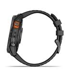 Garmin fenix7X PRO Solar Edition/ sivý / čierny remienok