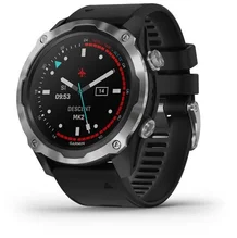 Garmin GPS Descent Mk2, nerezová oceľ s čiernym remienkom 010-02132-10