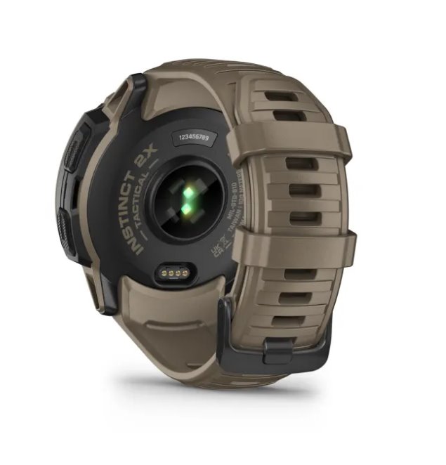 Garmin Instinct 2X Solar - taktická edícia Coyote Tan