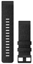 Garmin Řemínek pro fenix6X - QuickFit 26 mm, nylonový, černý, černá přezka