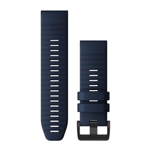 Garmin Řemínek QuickFit 26 mm, silikonový, tmavě modrý, černá přezka