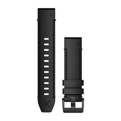 Garmin Řemínek z pravé kůže QuickFit® 22 mm, černý