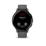 Garmin Venu 3S, bridlicová/šedá, silikónový remienok
