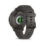 Garmin Venu 3S, bridlicová/šedá, silikónový remienok