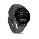 Garmin Venu 3S, bridlicová/šedá, silikónový remienok