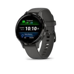 Garmin Venu 3S, Slate/Gray, Silicone band