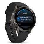 Garmin Venu 4 41mm, Slate a Černý silikonový řemínek