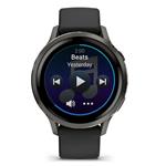 Garmin Venu 4 41mm, Slate a Černý silikonový řemínek