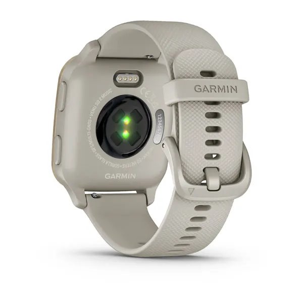 Garmin Venu Sq 2 Music, Cream Gold / French Grey