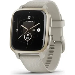 Garmin Venu Sq 2 Music, krémovo zlatá / francúzska sivá