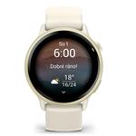 Garmin vivoactive 6 Lunar Gold / řemínek Bone