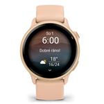 Garmin vivoactive 6 Metallic Pink Dawn / řemínek Pink Dawn
