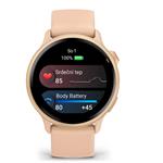 Garmin vivoactive 6 Metallic Pink Dawn / řemínek Pink Dawn