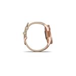 Garmin vivomove Luxe, Rose gold s light sand italským koženým páskem