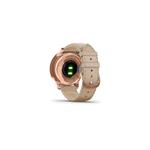 Garmin vivomove Luxe, Rose gold s light sand talianskym koženým pásikom 010-02241-21