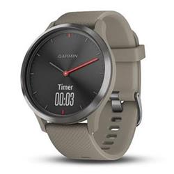 Garmin vívomove Optic Sport Black, Sandstone band (velikost Unisex)