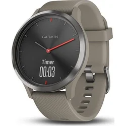 Garmin vívomove Optic Sport Black, Sandstone band (velikost Unisex)