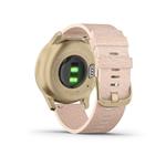 Garmin vivomove3 Style, svetlozlatý/ružový nylonový remienok