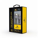 Gembird Cablexpert kabel HDMI 2.0, 5m, opletený