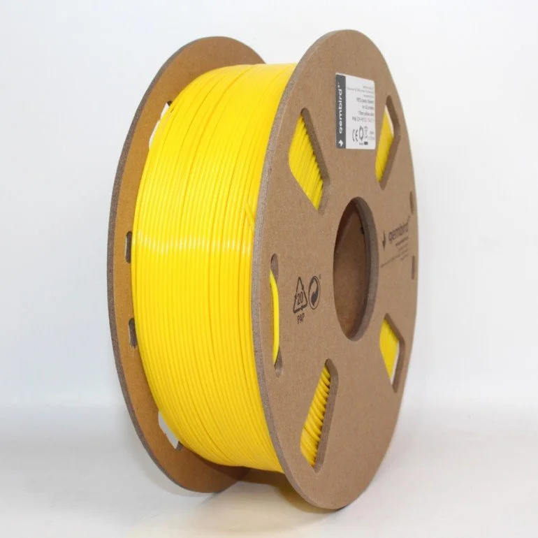 Gembird filament PETG 1.75mm 1kg, žltá 3DP-PETG1.75-01-Y